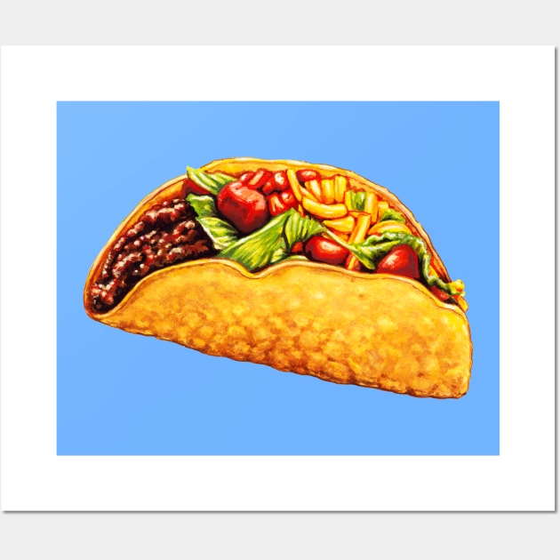 Taco Wall Art by KellyGilleran